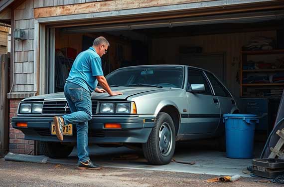 Preparations of Car for Sale